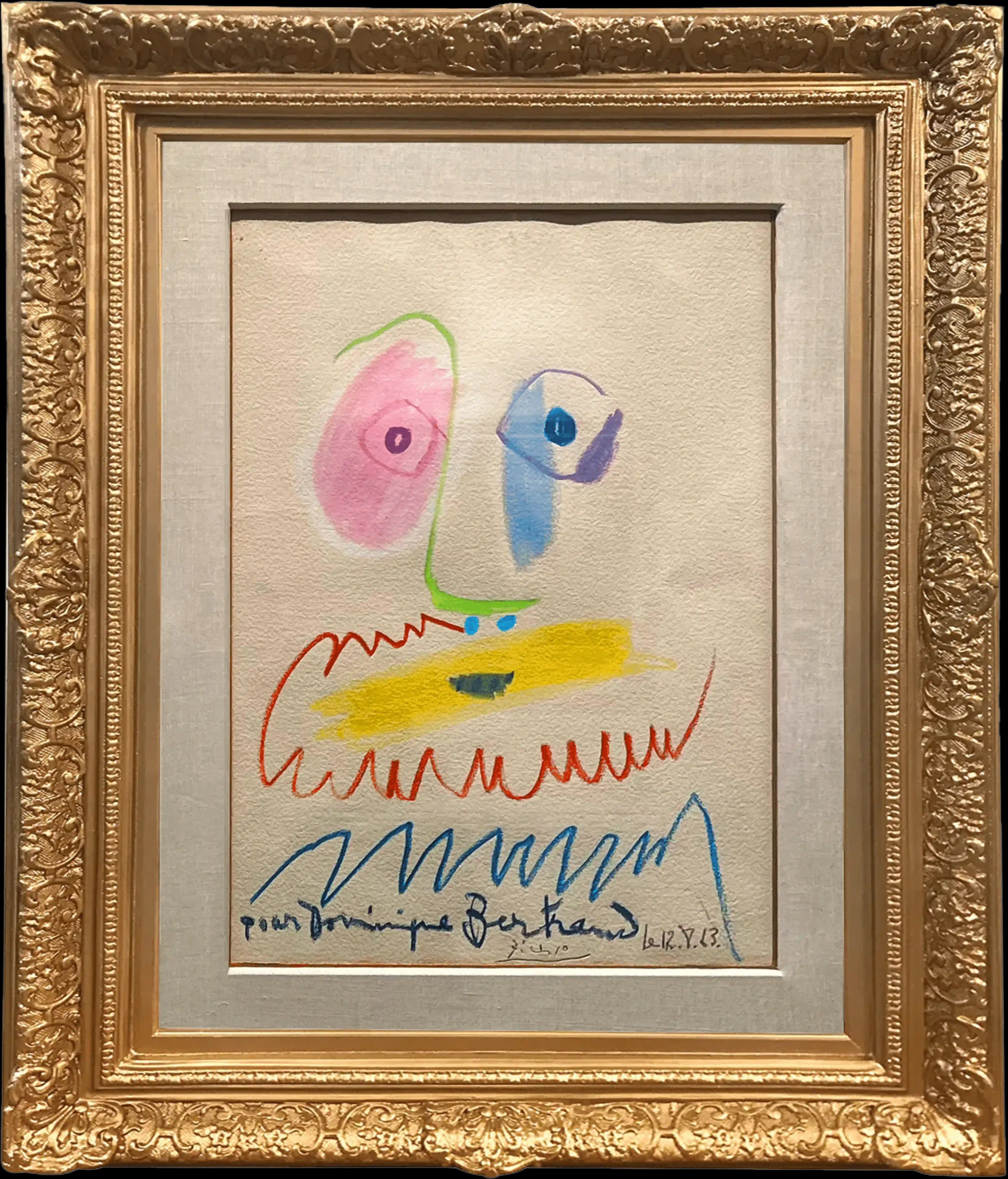 Tête d’Homme Barbu by Pablo PICASSO